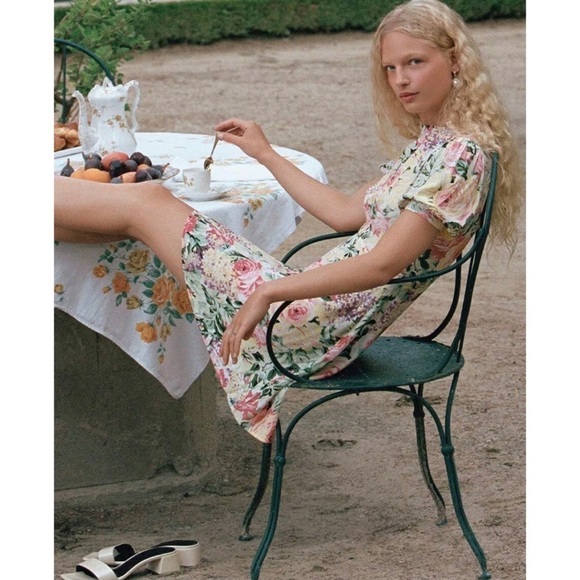 Faithfull The Brand Sidonie Floral Mini Dress - Picture 7 of 16